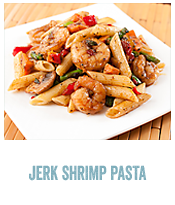 Jerk Shrimp Pasta